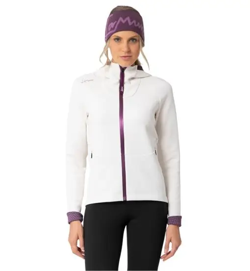 Antje Thermal - felpa in pile - donna White