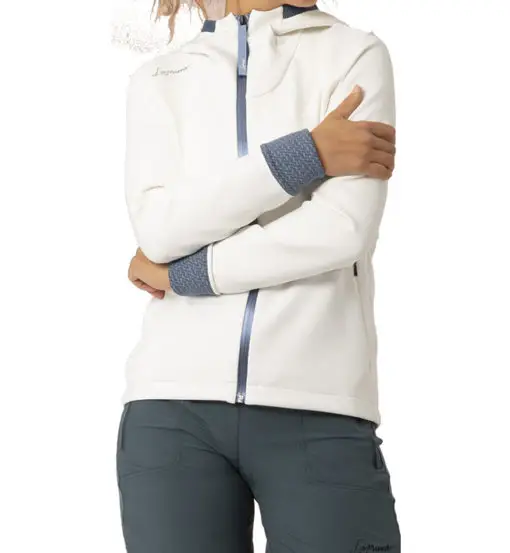 Antje Thermal - felpa in pile - donna White