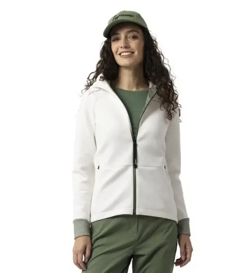 Antje Thermal - felpa in pile - donna White