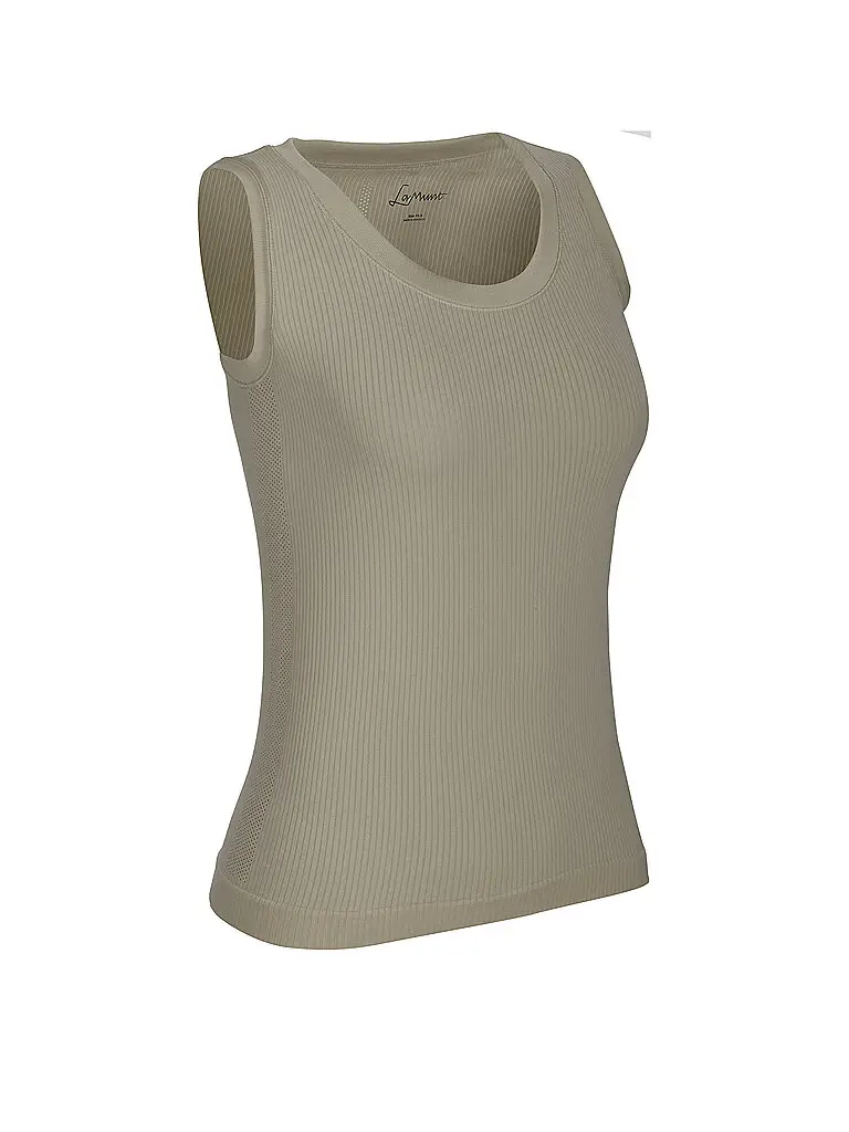 Canotta fitness da donna Nadia Seamless crema | XS/S