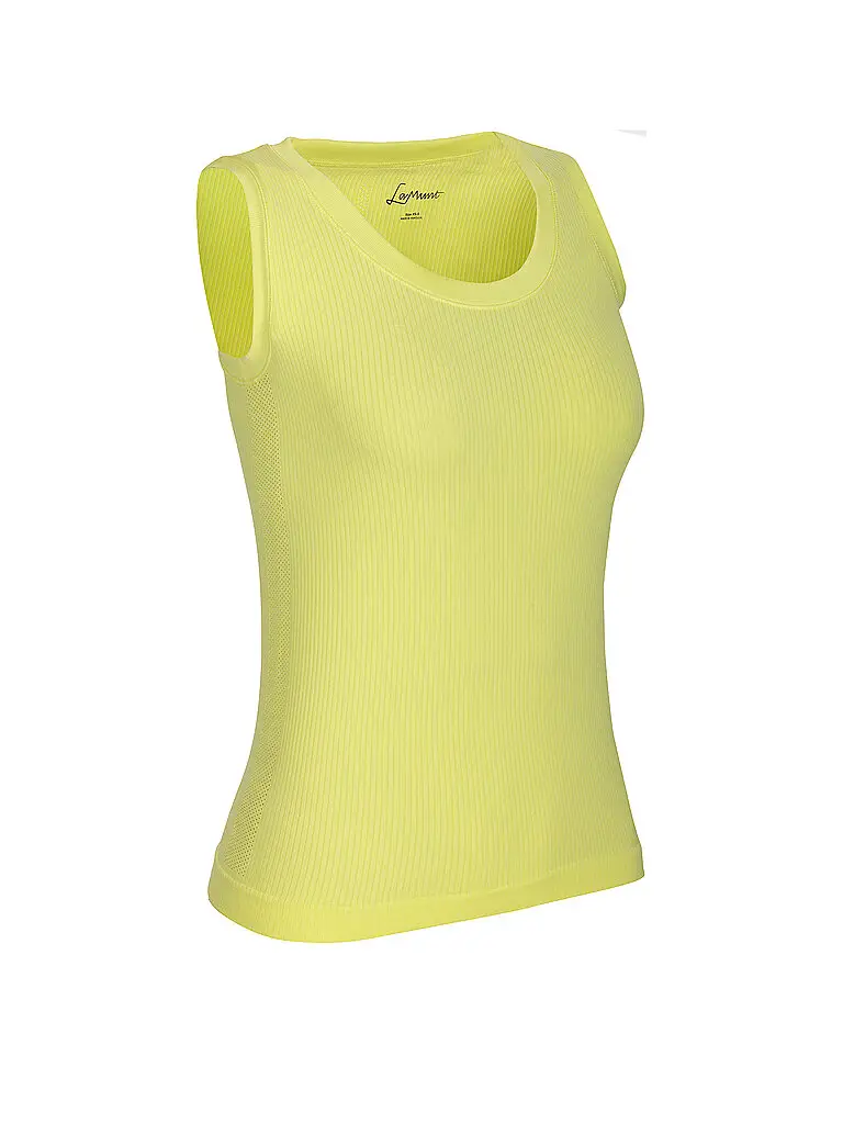 Canotta fitness da donna Nadia Seamless giallo | XS/S