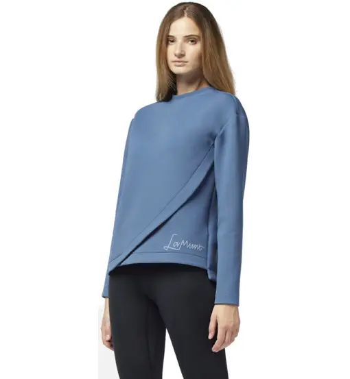 Clelia Logo Thermal - felpa - donna Blue
