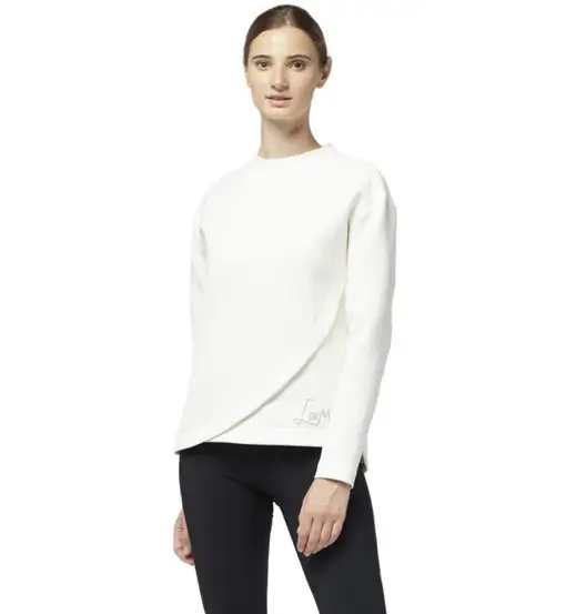 Clelia Logo Thermal - felpa - donna White