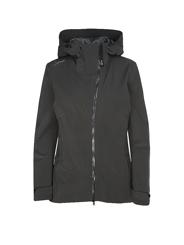 Giacca da turismo da donna Giada 3L Waterproof Hoodie nero | 36