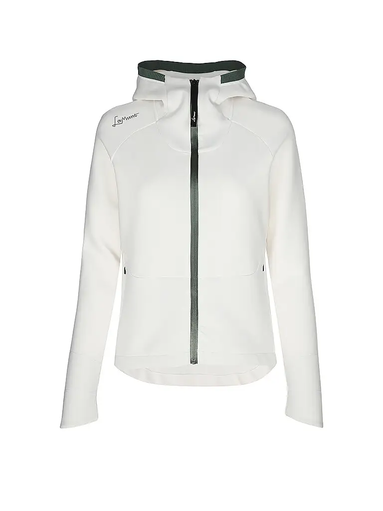 Giacca in pile da donna Antje Thermal Hoodie bianco | 36