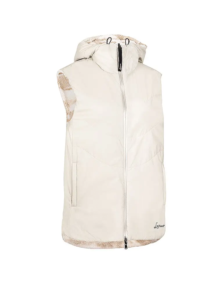 Gilet in pile da donna Sabine bianco | 38