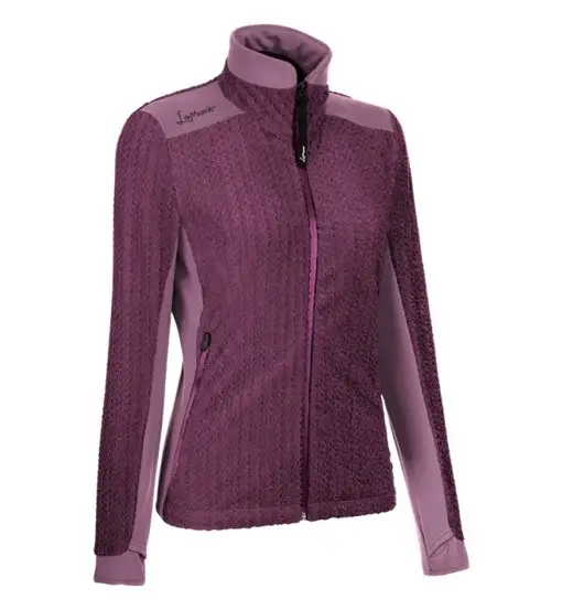 Jenny Warm Full Zip Fleece - felpa in pile - donna Violet