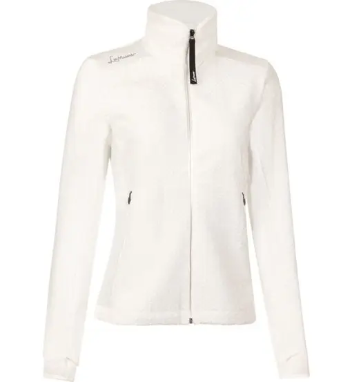 Jenny Warm Full Zip Fleece - felpa in pile - donna White