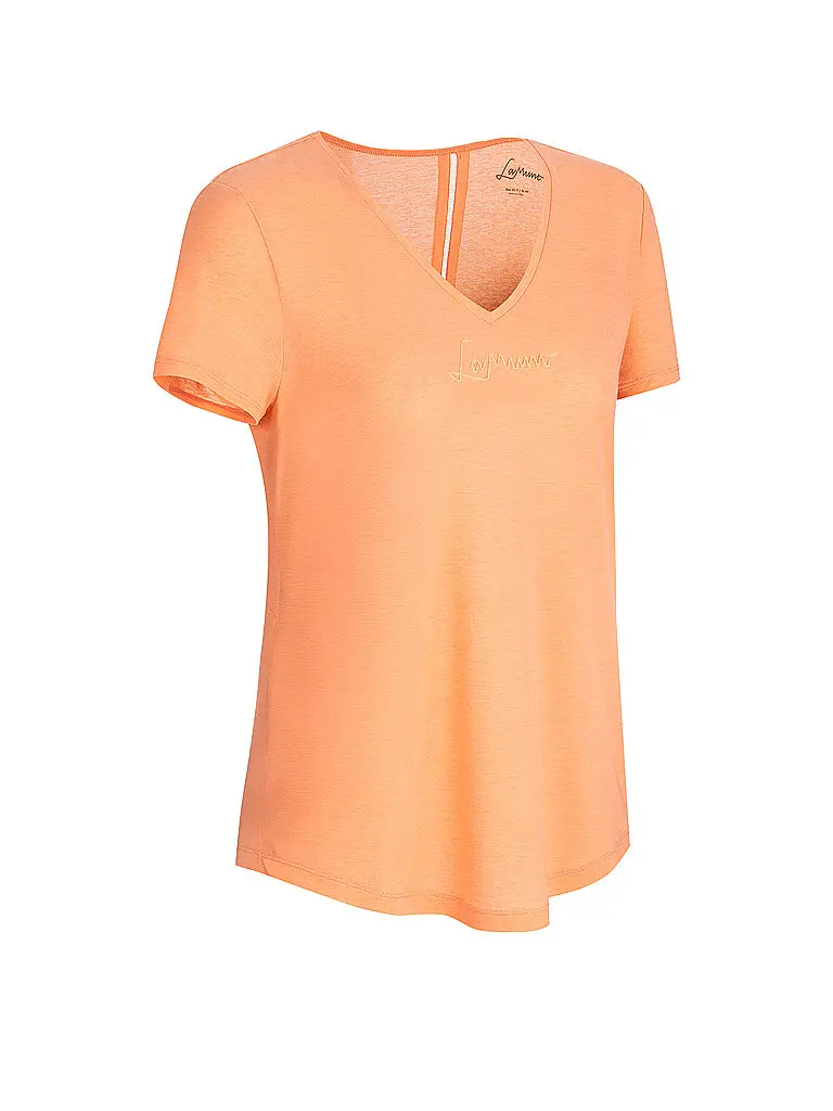 Maglietta funzionale da donna Tina Logo Light arancione | 36