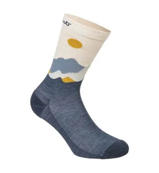 Martha Illustration - calzini lunghi - donna Blue