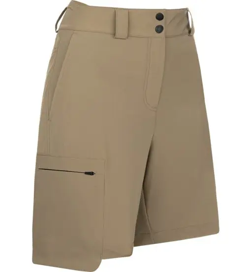 Serena Mtn Travel - pantaloni corti trekking - donna Brown