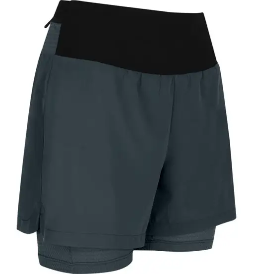 Teresa Light 2IN1 II - pantaloni corti trekking - donna Blue