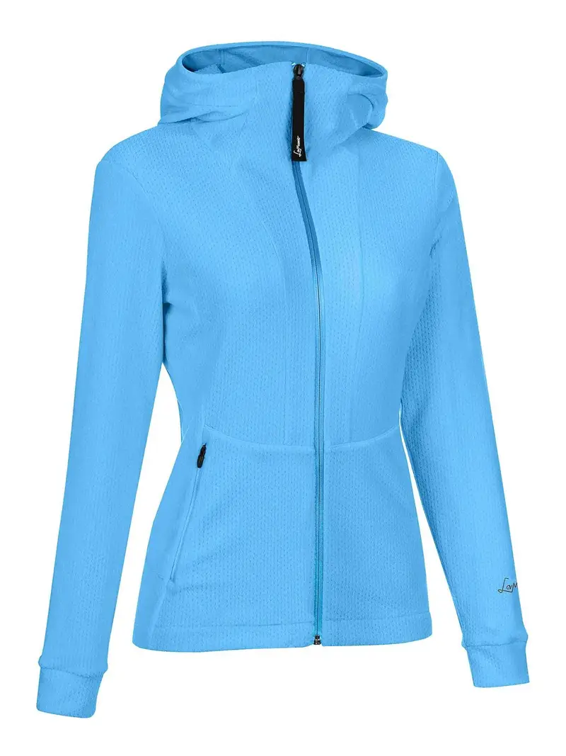 Termica Silvia con zip intera Blu