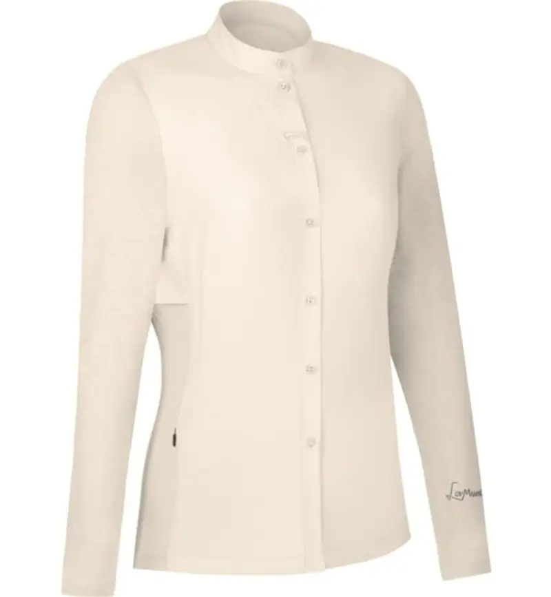 Ulli Mtn Travel L/S - camicia a maniche lunghe - donna Beige