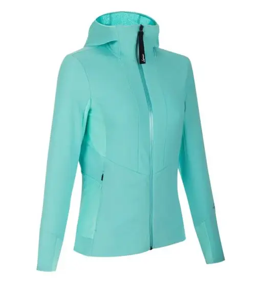 Violet Full Zip Thermal Hoodie - felpa in pile - donna Blue