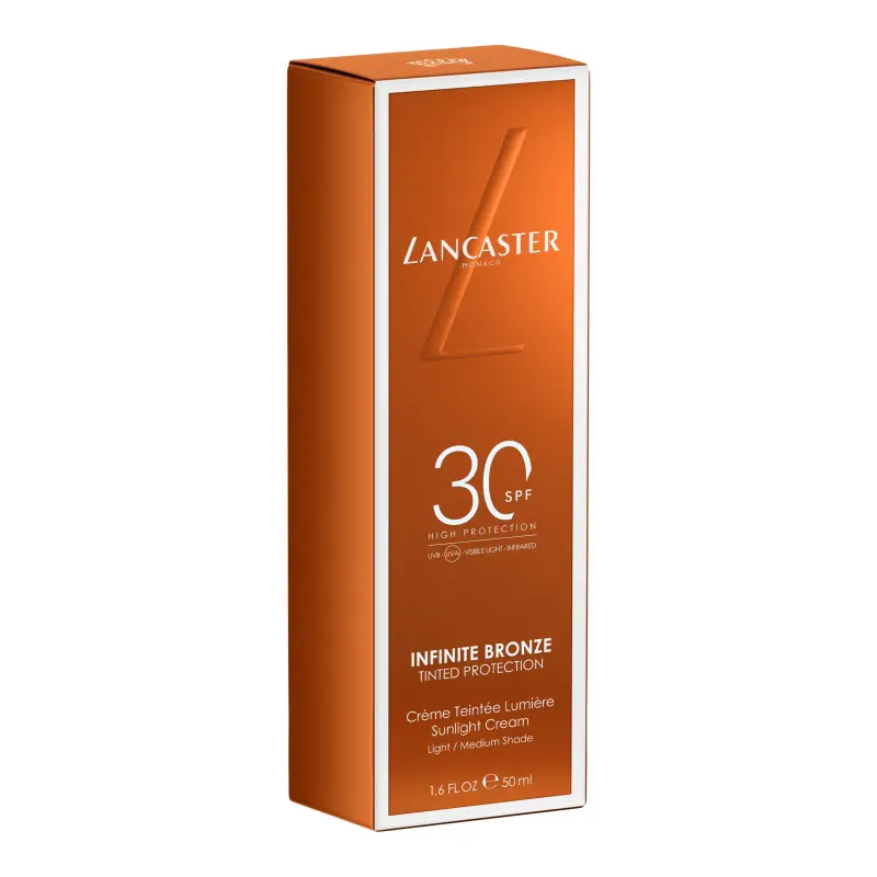 Lancaster Make-up Infinite Bronze Tinted Protection Sunlight Cream SPF30 Light/Medium - Fondotinta miniatura 2