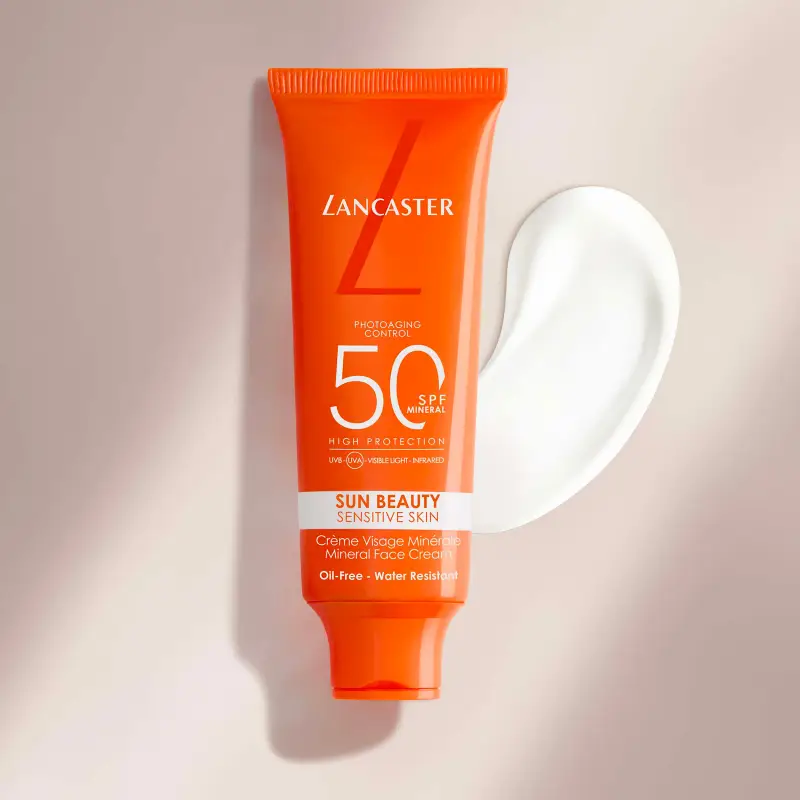 Sensitive skin Mineral Face Cream SPF 50 - Protezione solare viso miniatura 4