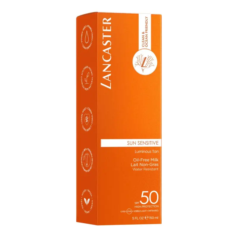 Sensitive skin Oil-Free Milk SPF50 - Solari alta protezione miniatura 3