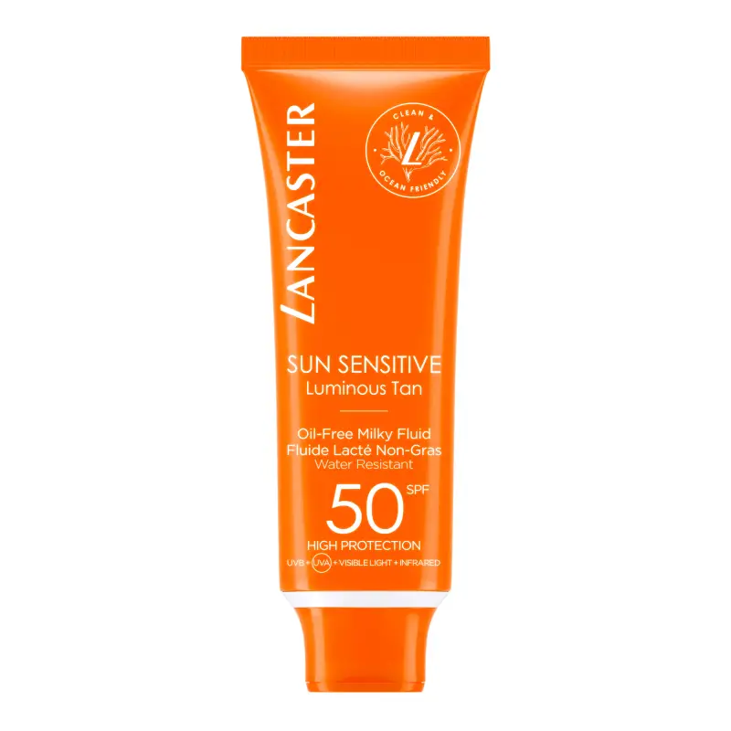 Sensitive skin Oil-Free Milky Fluid SPF50 - Protezione solare viso