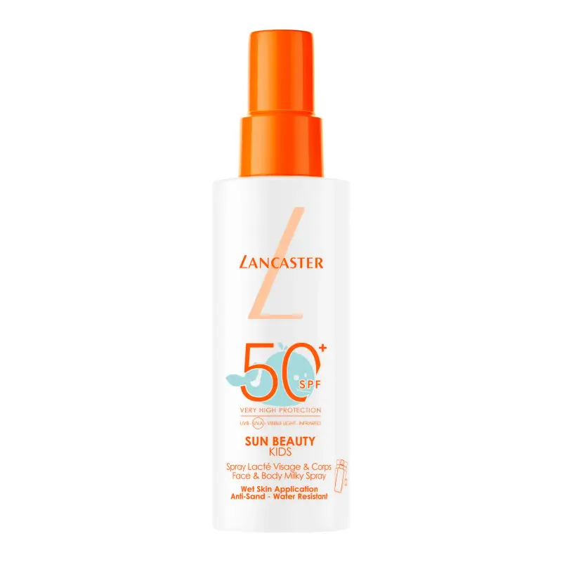 Sun For Kids Kids Water Resistant Milky Spray SPF50+ - Crema Solare Bambini,Solari alta protezione