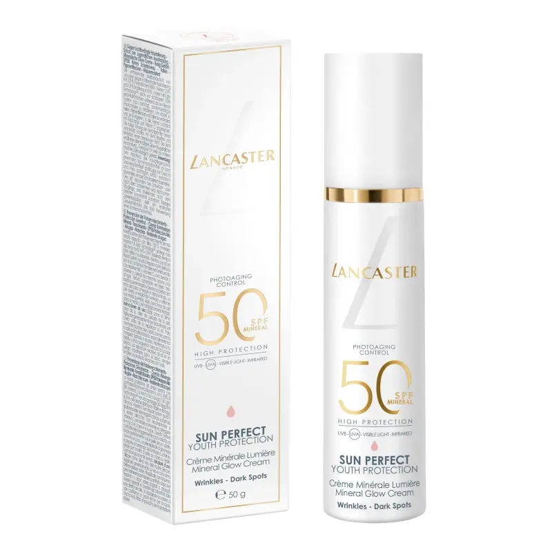 Sun Perfect Mineral Glow Cream SPF 50 - Protezione solare viso miniatura 2