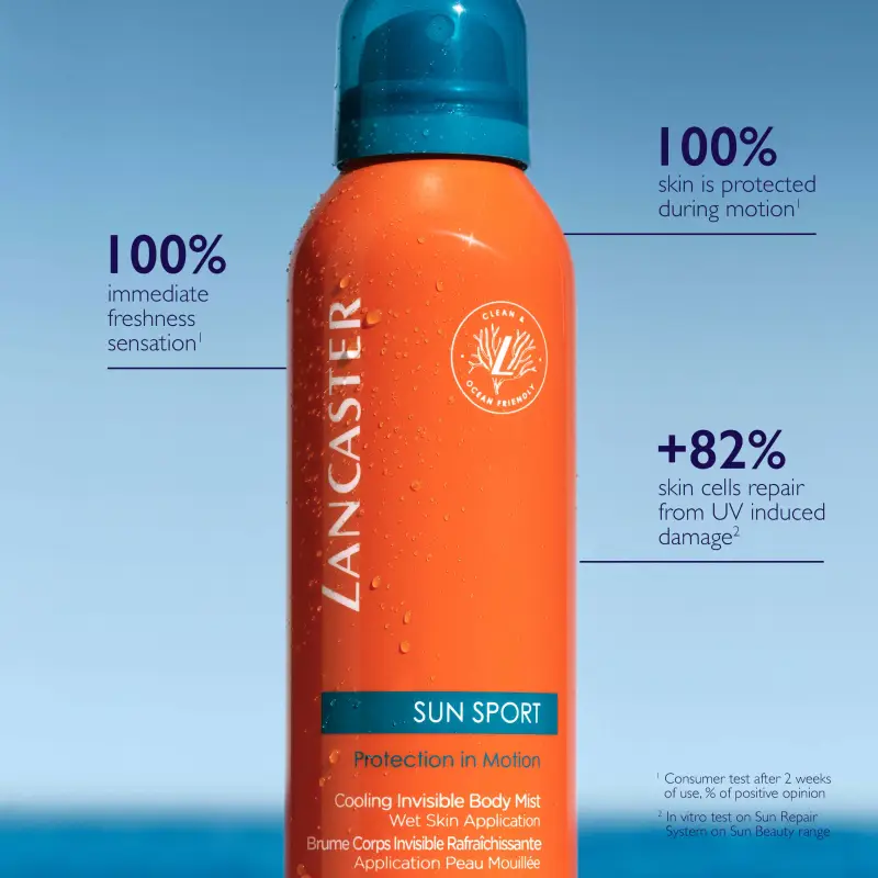 Sun Sport Cooling Invisible Body Mist SPF30 - Solari alta protezione miniatura 4