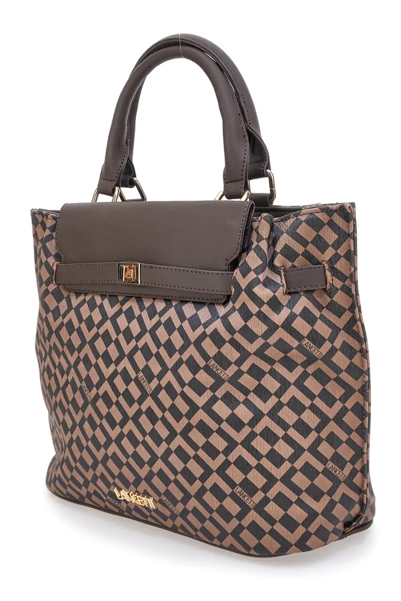 LANCETTI Borsa a mano Marrone 4053209 miniatura 3