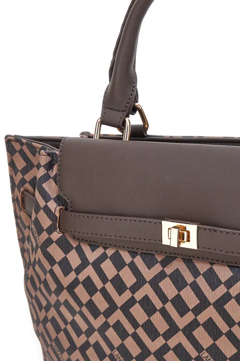 LANCETTI Borsa a mano Marrone 4053209 miniatura 4