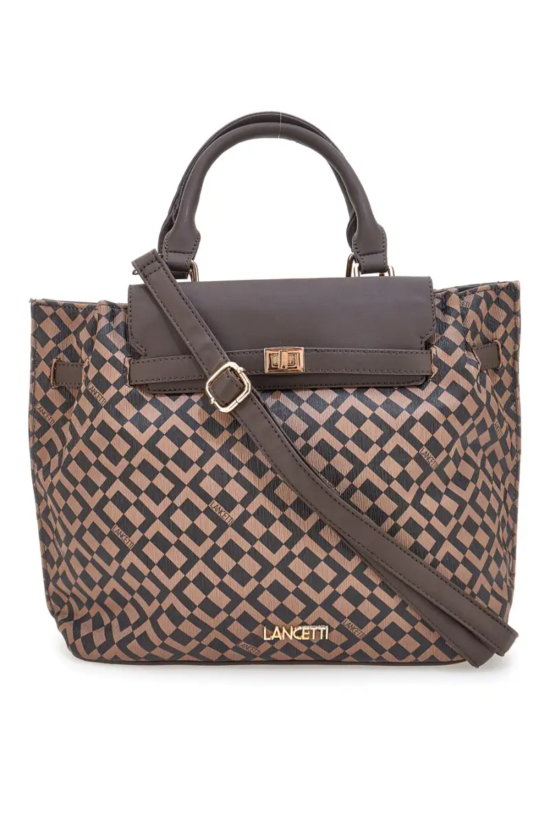 LANCETTI Borsa a mano Marrone 4053209 miniatura 5