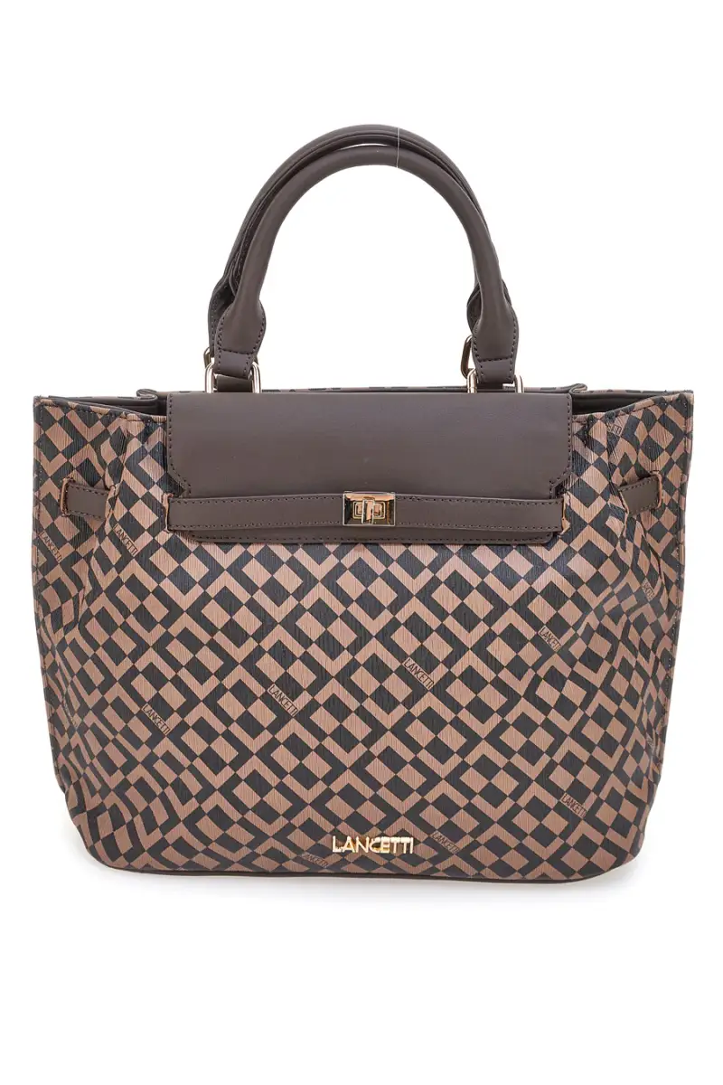 LANCETTI Borsa a mano Testa di moro 4053209