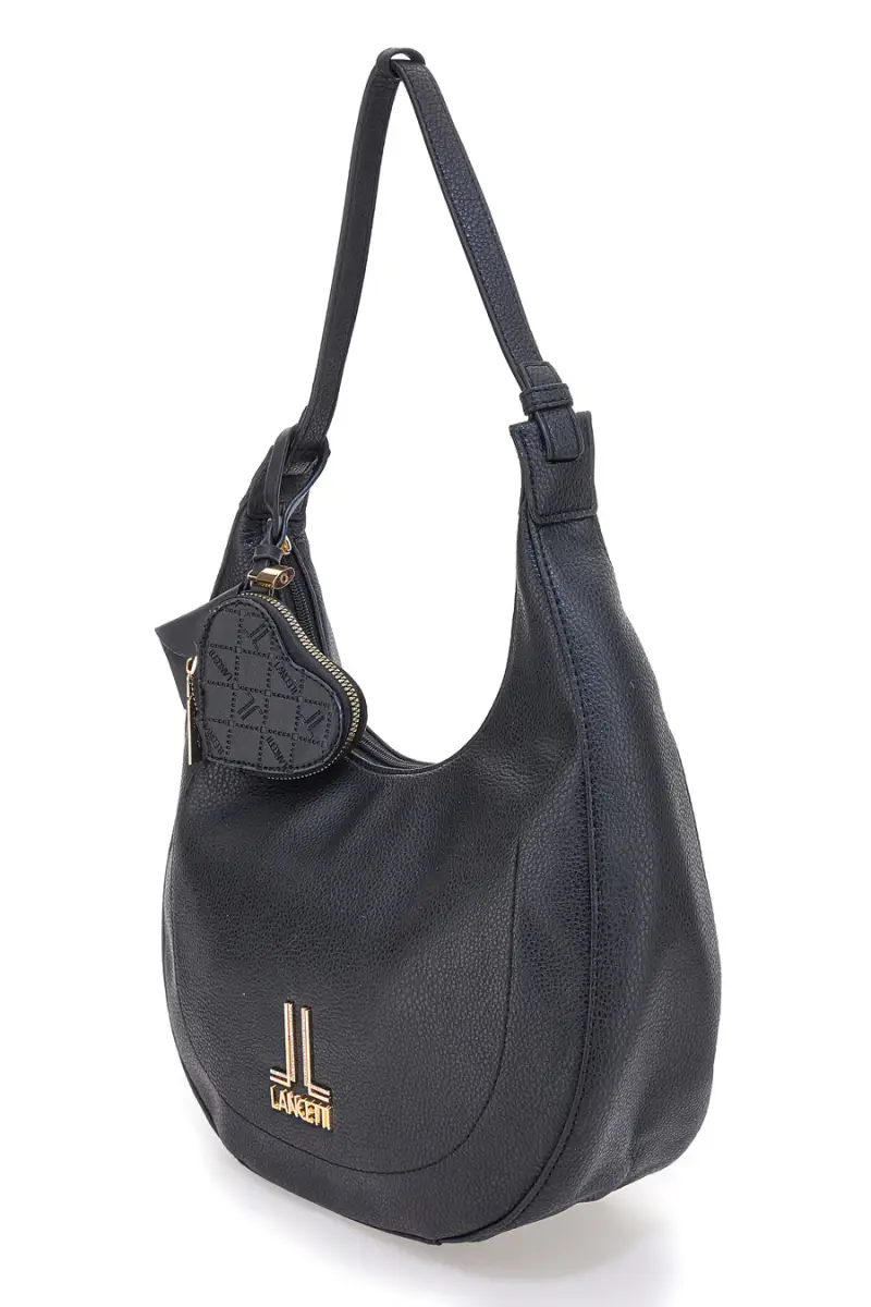 LANCETTI Borsa hobo Nero 3815162 miniatura 2