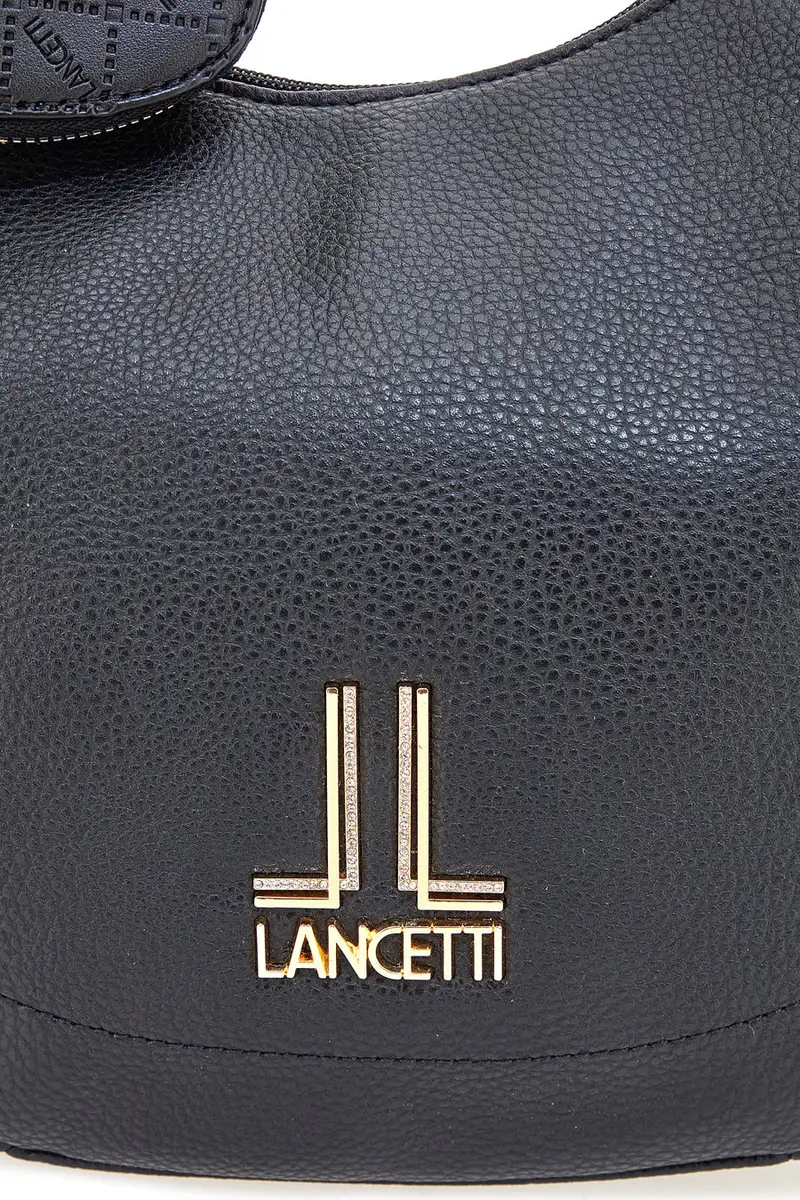 LANCETTI Borsa hobo Nero 3815162 miniatura 5