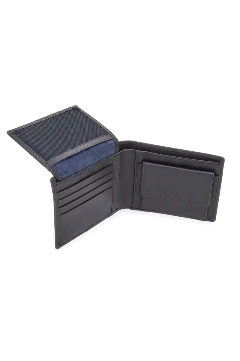 Portafoglio marrone con inserto a contrasto Lancetti LL25W-767-52 [MARRONE] miniatura 5