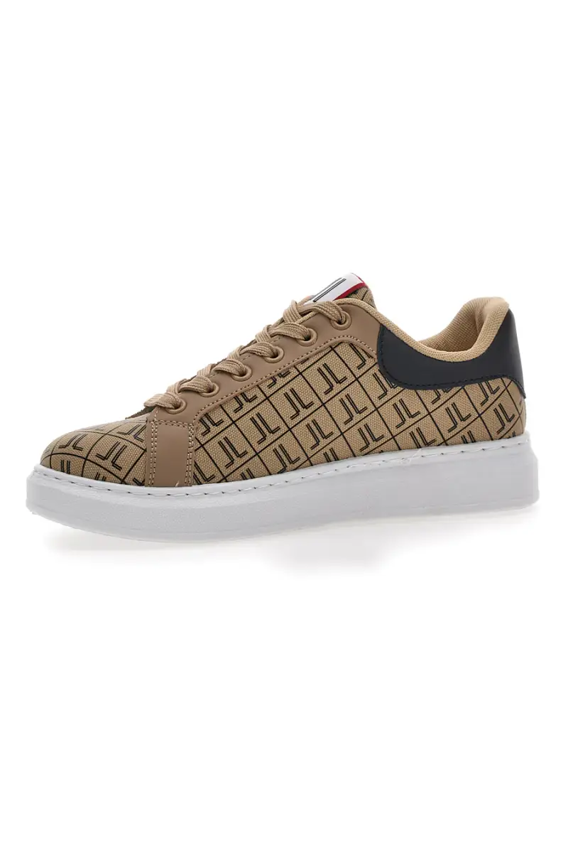 LANCETTI Sneakers basse Beige 3212161 miniatura 3