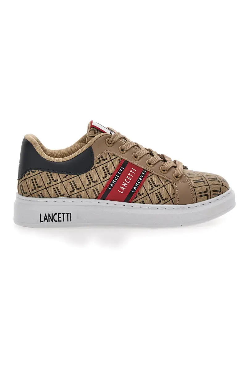 LANCETTI Sneakers basse Beige 3212161