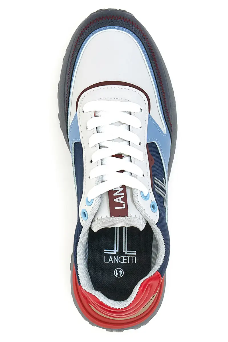 Sneakers Lancetti 536 Multicolore [BLU miniatura 5