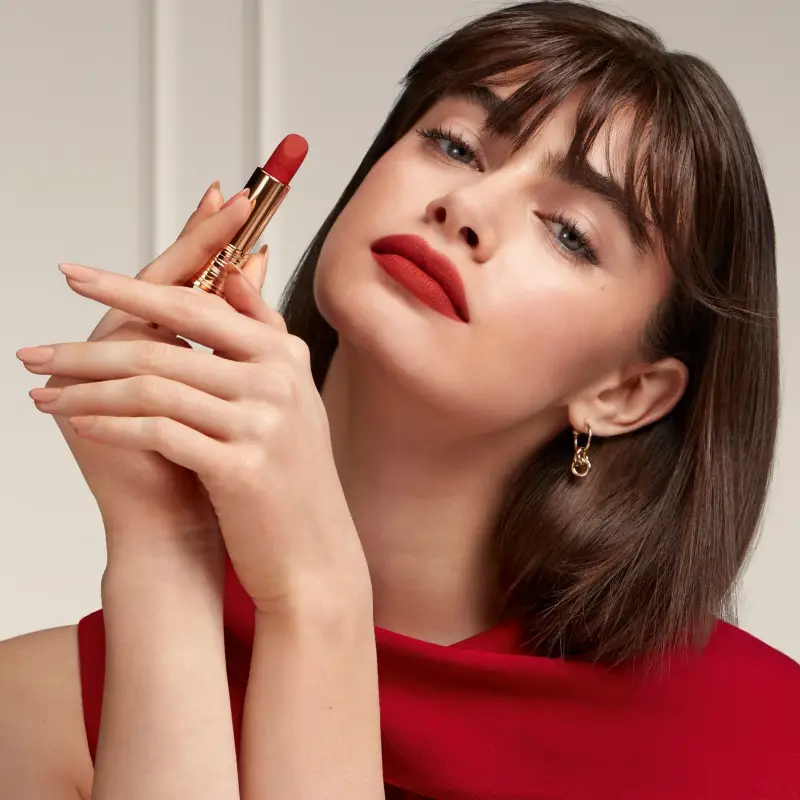 Labbra L'Absolu Rouge Intimatte 196 FRENCH TOUCH - Rossetti miniatura 5