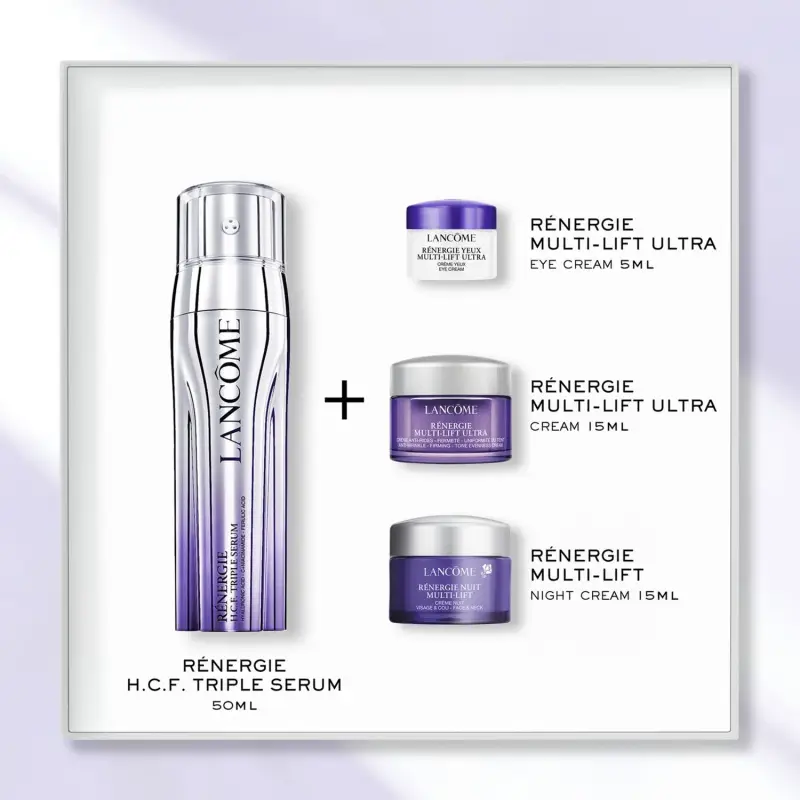 Rénergie Rénergie Triple Serum Set - Trattamento antietà pelli mature, Siero antirughe, Cofanetto antirughe miniatura 2