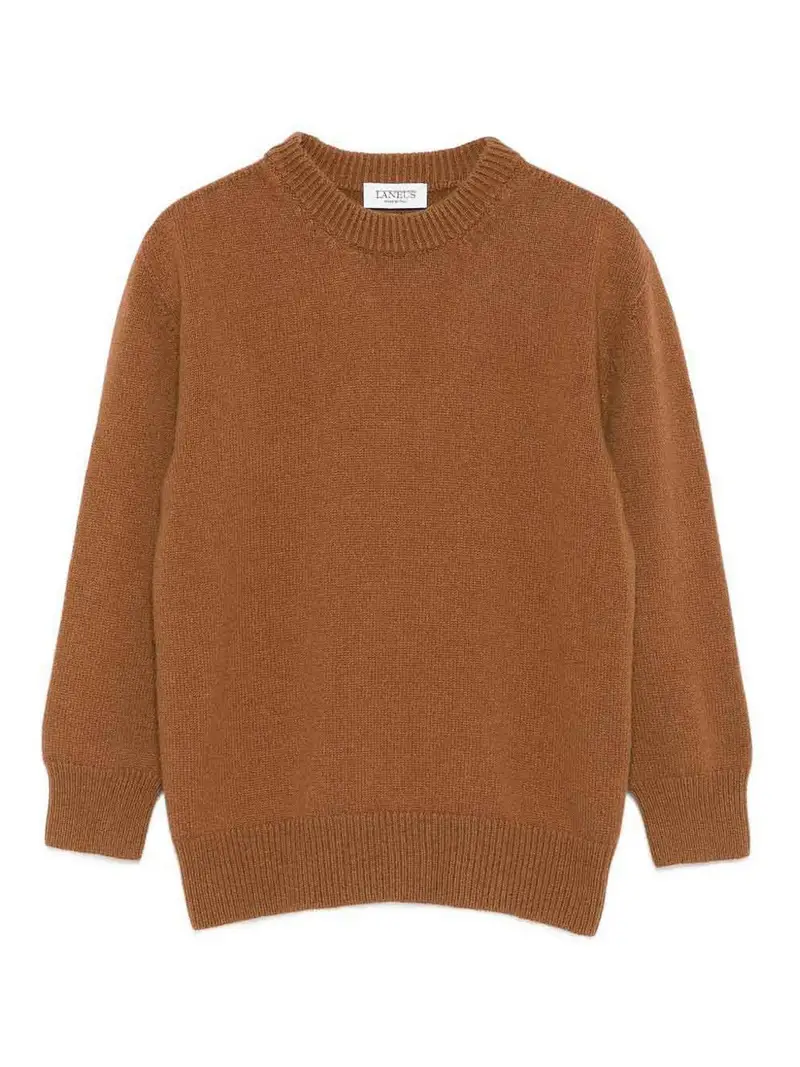 Pull Girocollo Beige