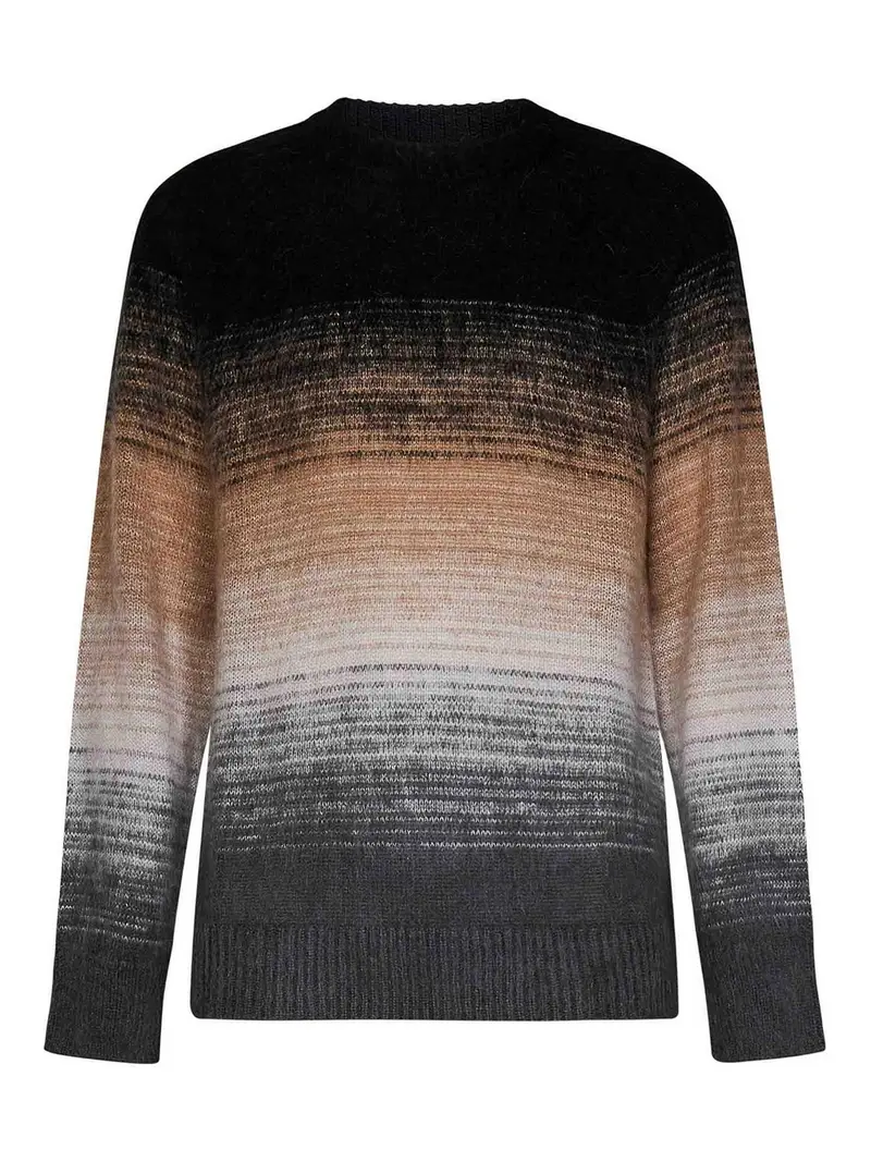 Pullover in Mohair Multicolor Multicolore