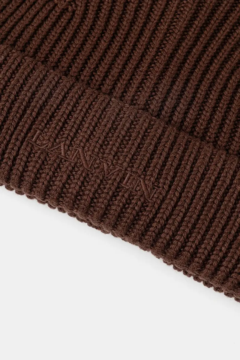 berretto in lana Marrone miniatura 3