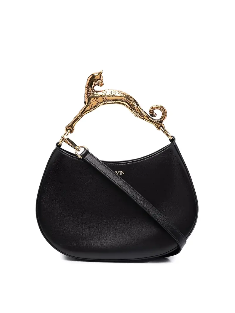 Borsa tote in pelle Nero
