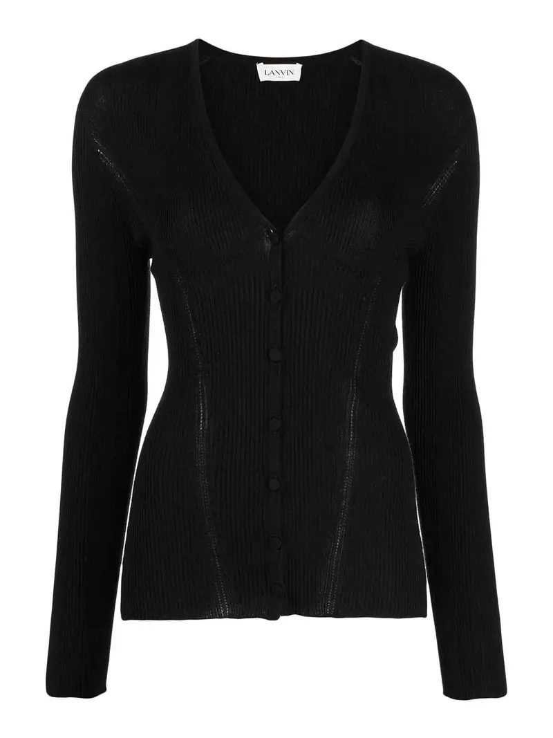 LANVIN Cardigan Nero 4127575
