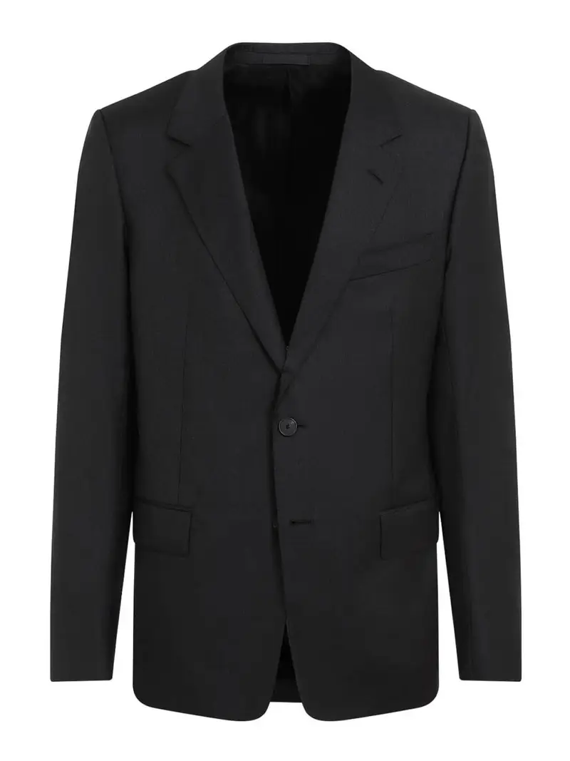 Giacca su misura per petto singolo Grigio Scuro