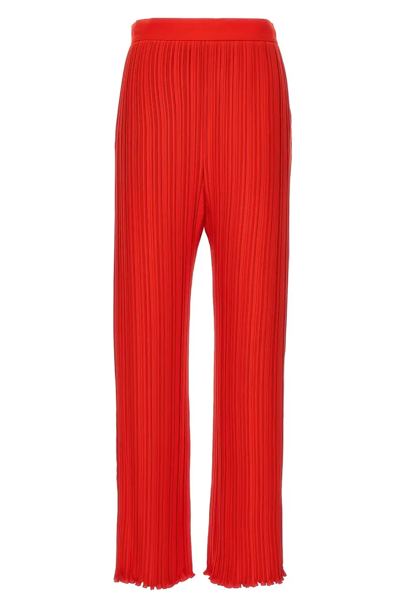 Pantalone Plissè Rosso