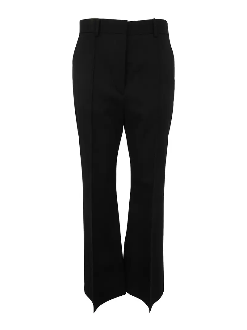 Pantalone smoking a sigaretta Nero