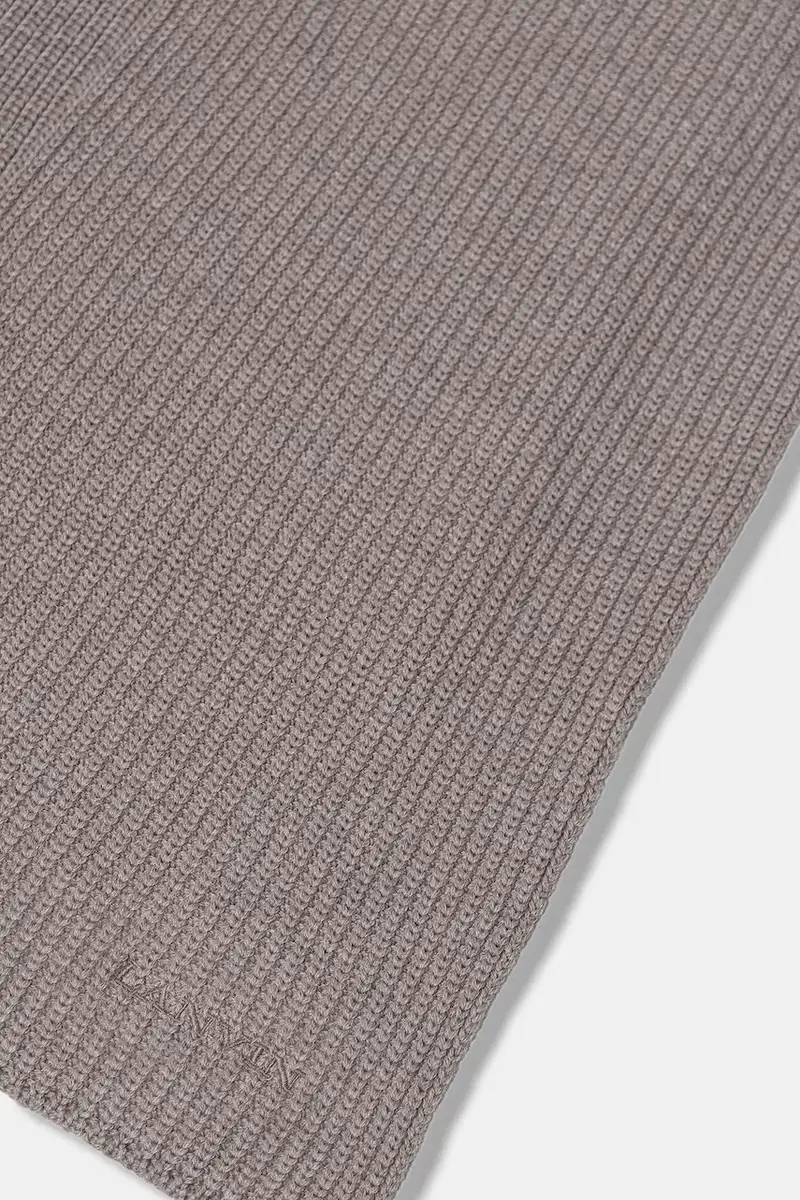 sciarpa in lana Grigio miniatura 3