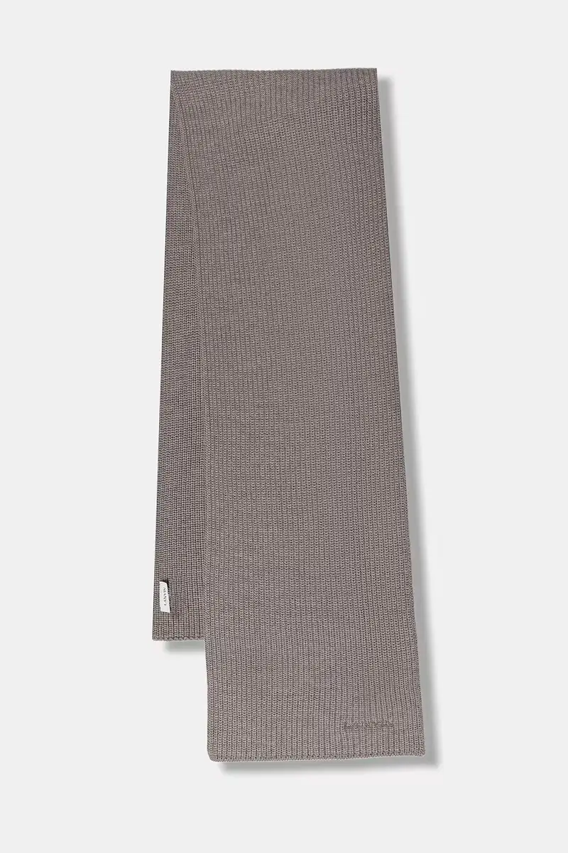 sciarpa in lana Grigio