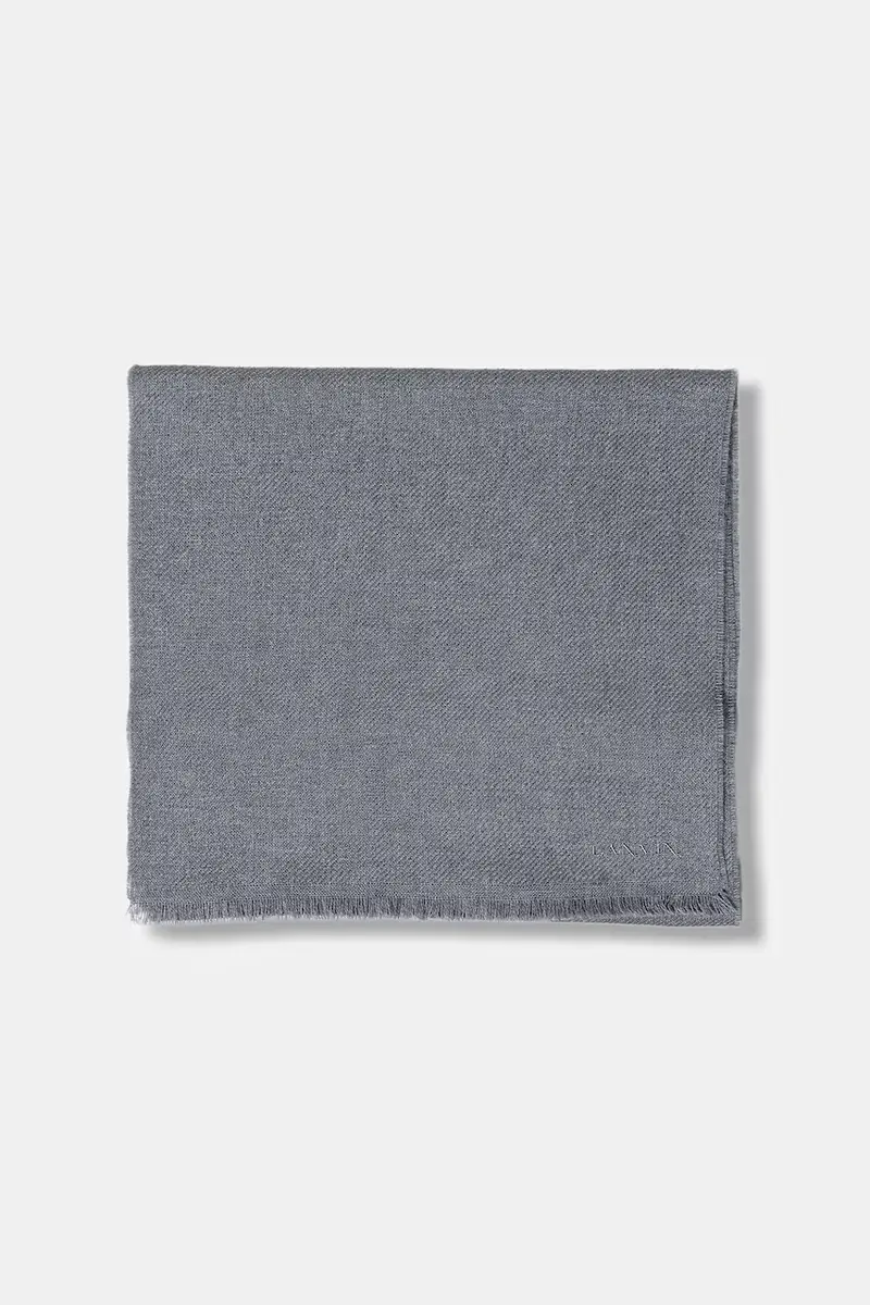 sciarpa in lana Grigio miniatura 2