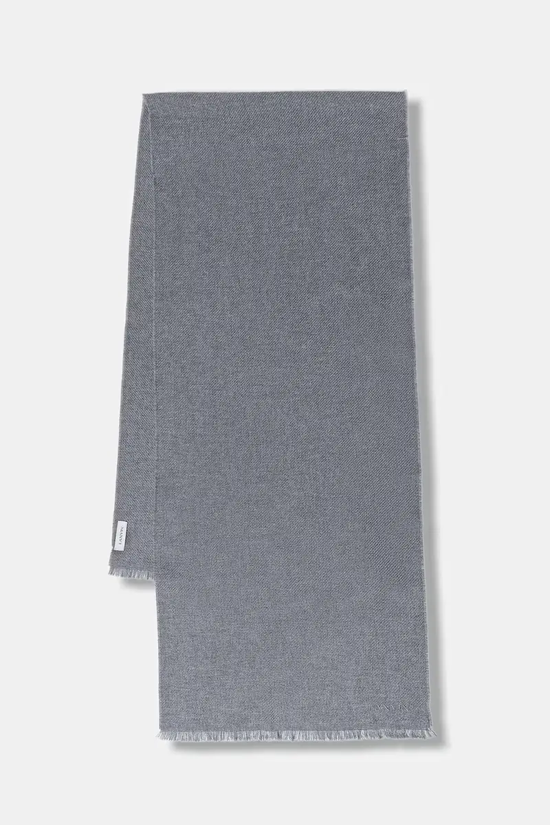 sciarpa in lana Grigio